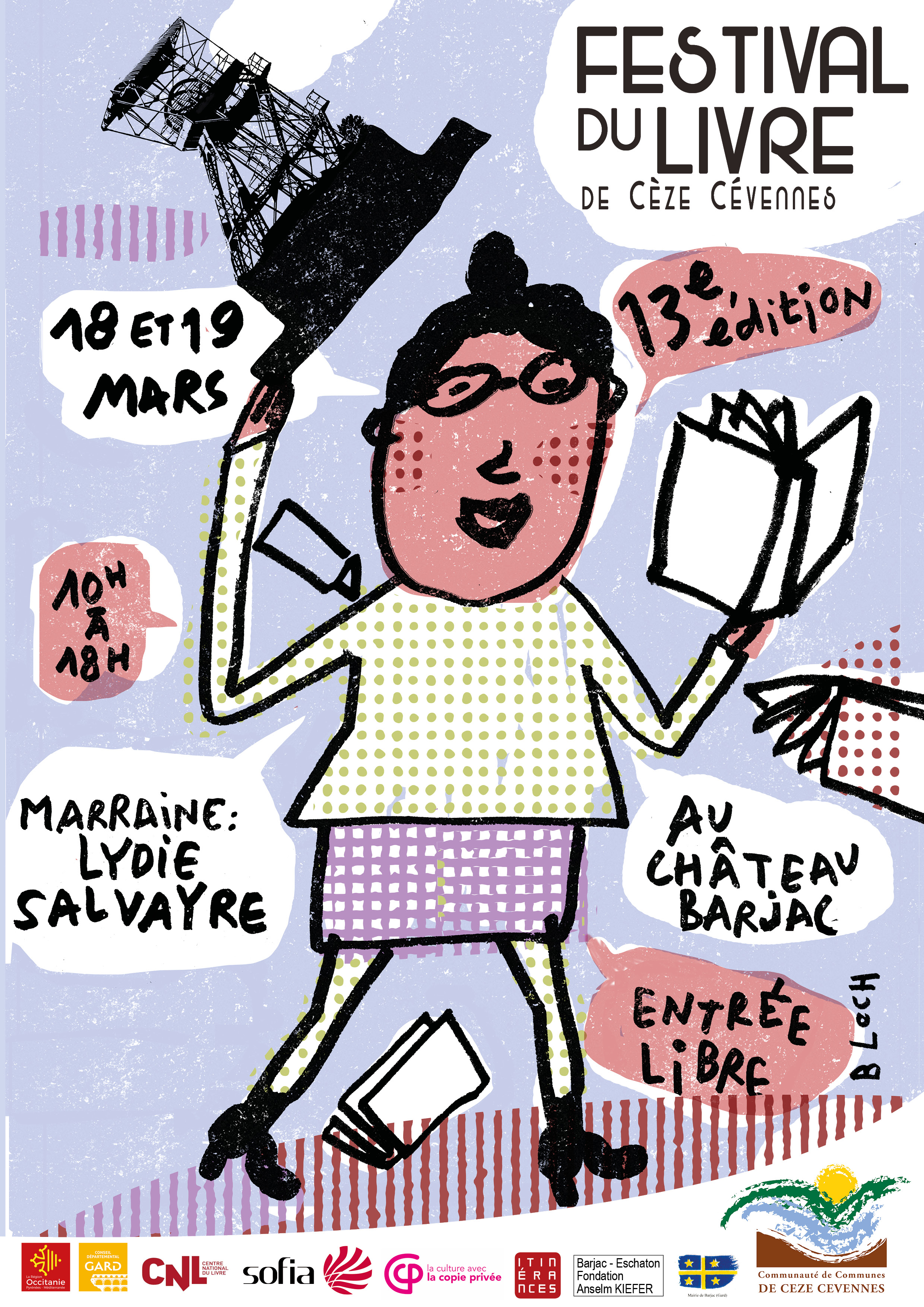 2023 - Affiche festival du livre