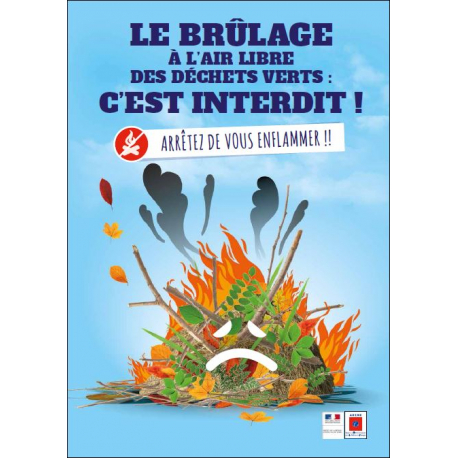 Brulage des déchets verts