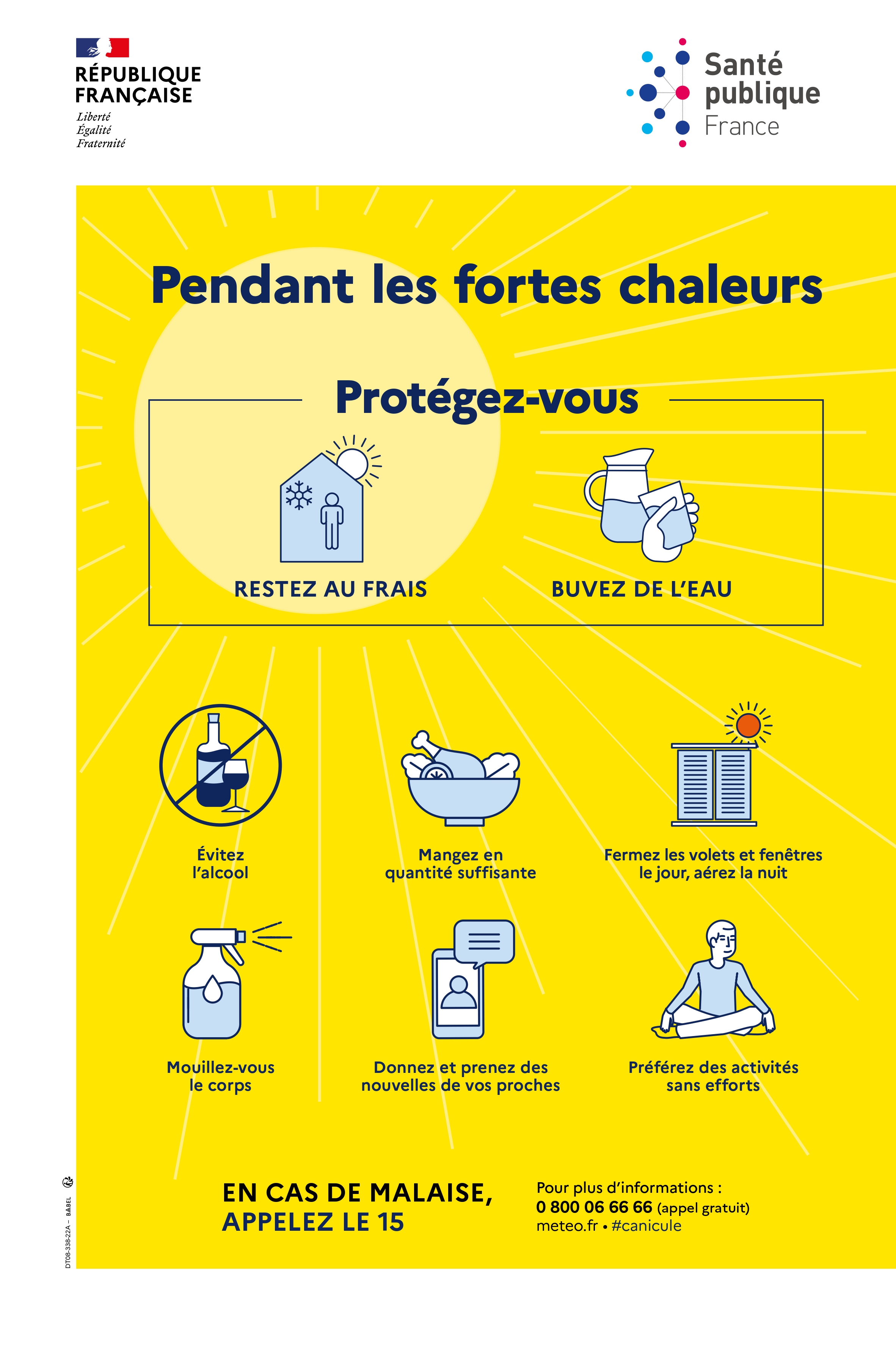 Alerte orange CANICULE