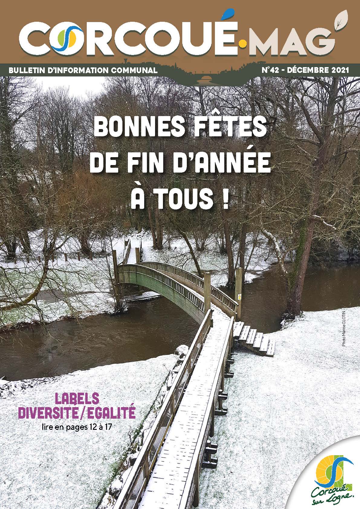 Bulletin d'Information Communal décembre 2021 Commune de CorcouésurLogne Bulletin d'Information Communal décembre 2021 Commune de CorcouésurLogne