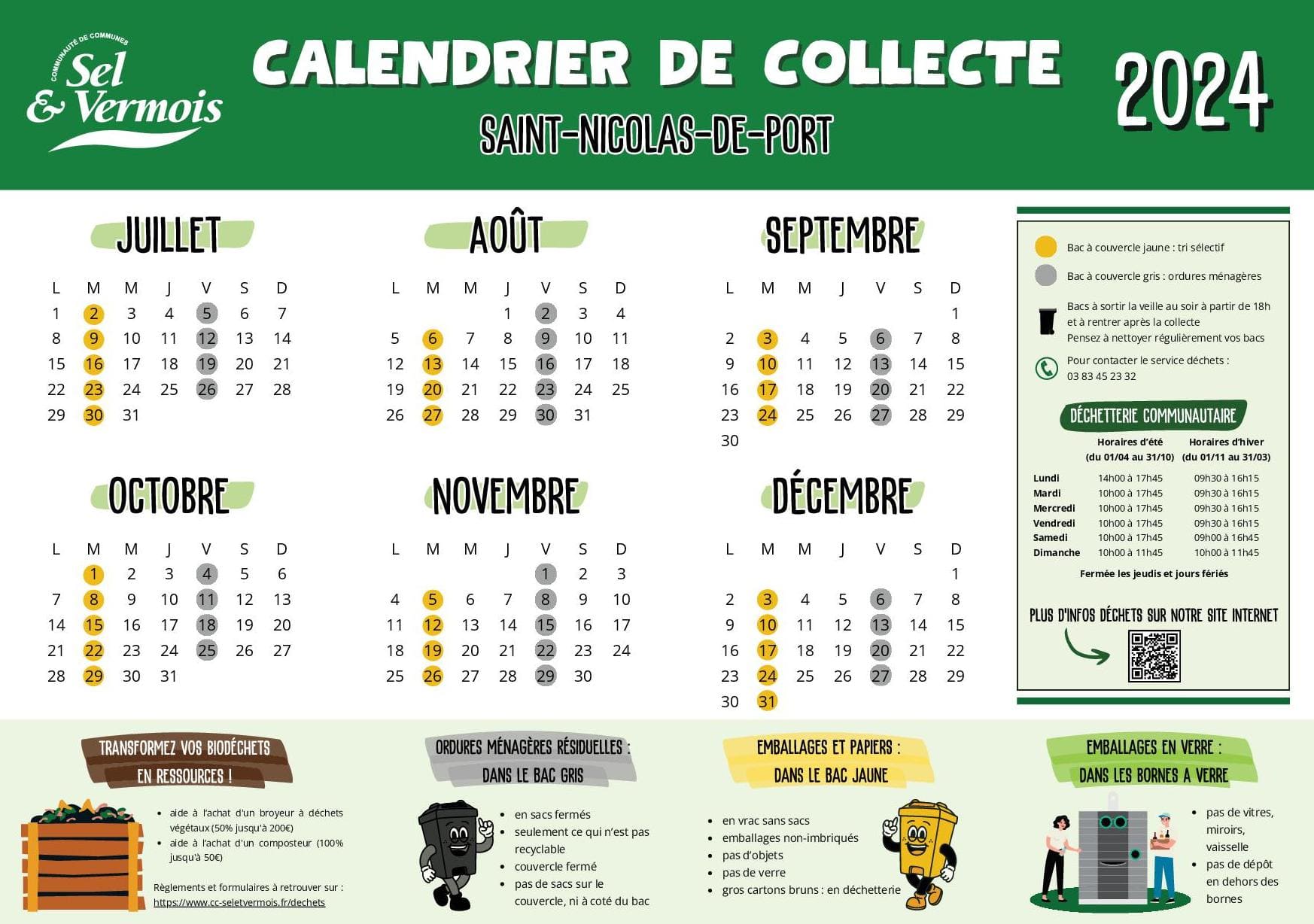 2024 02 21 CALENDRIER COLLECTE 2