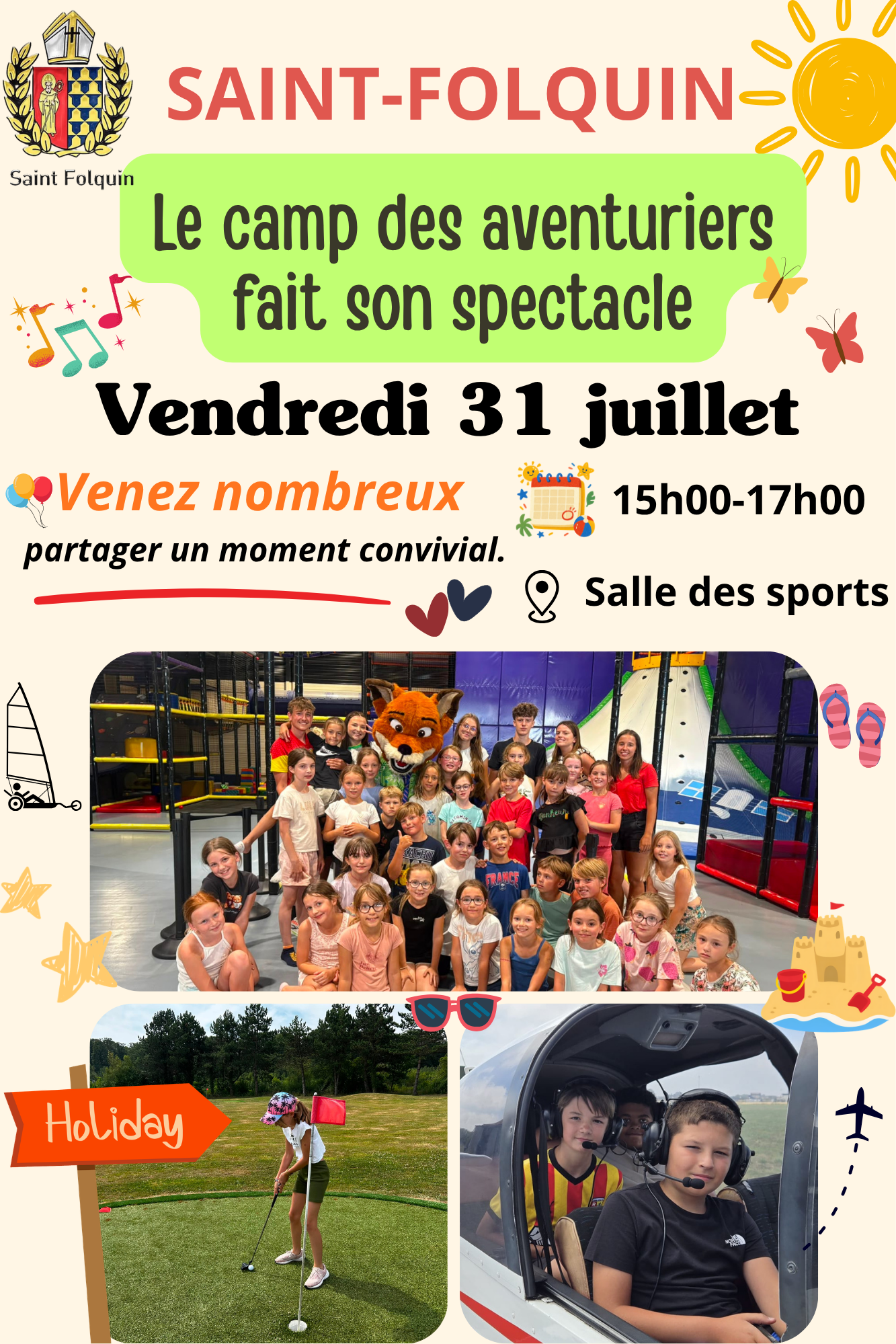 Yellow and Green Playful Summer Camp Photo Collage.png