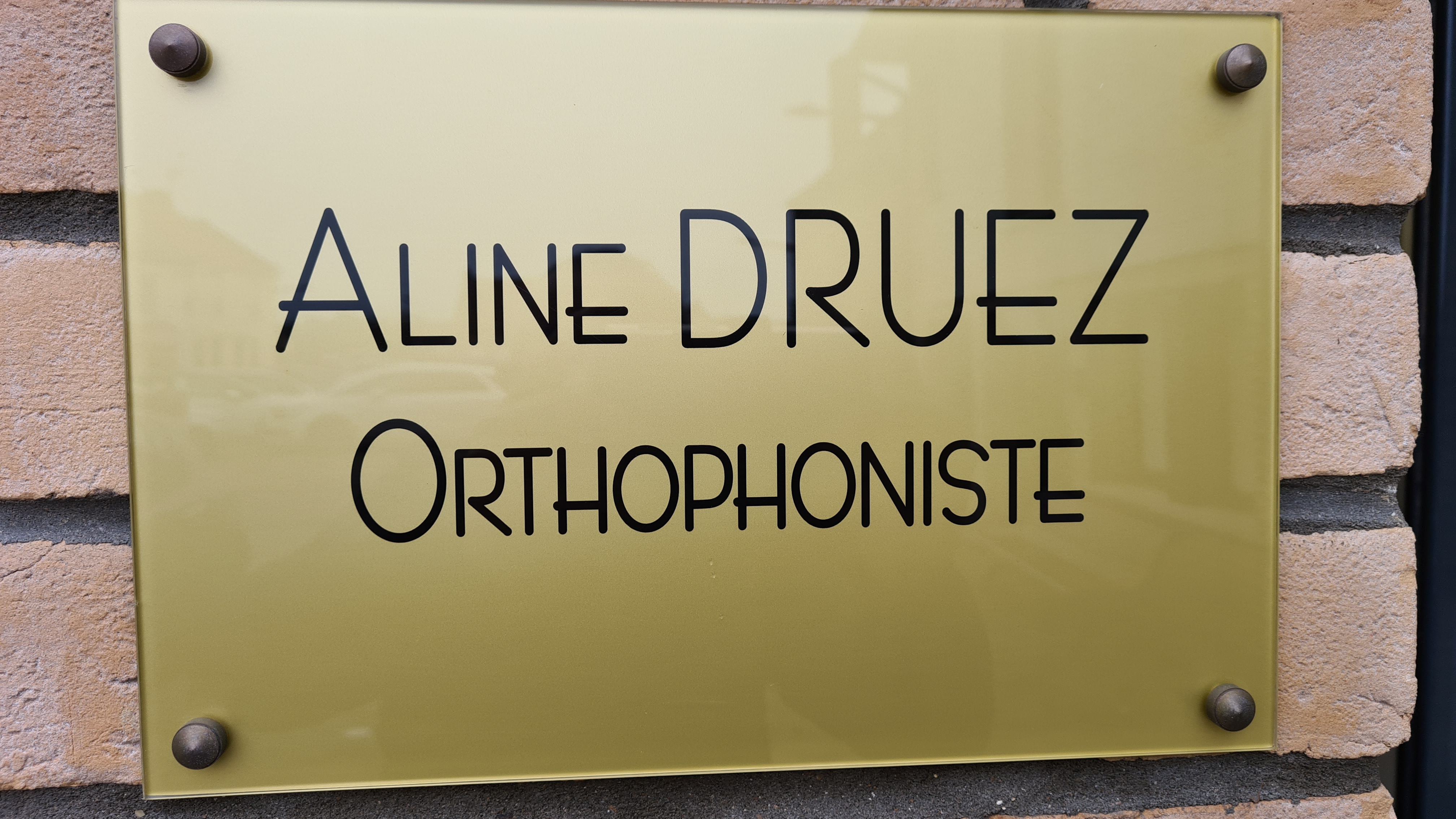 Plaque Mme Druez