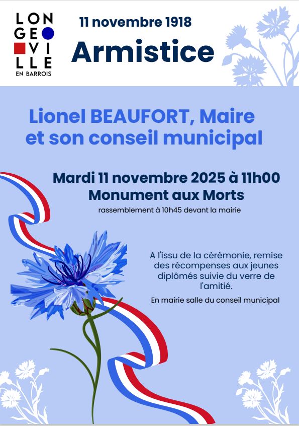 Commémoration du 11 novembre