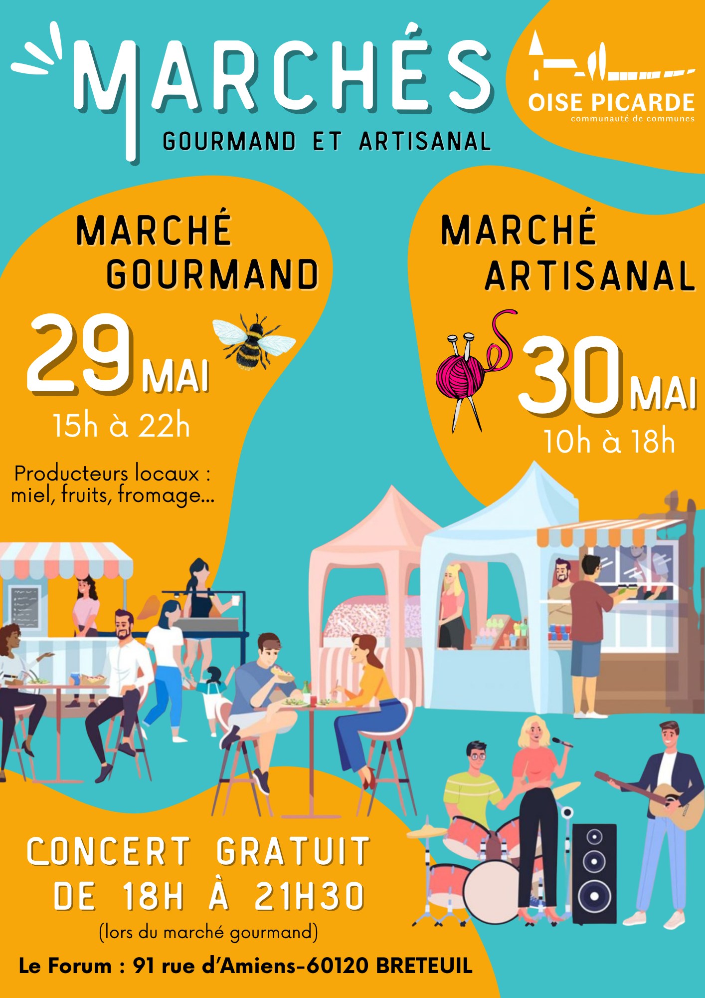 Affiche - Marchés gourmand et artisanal 2026 _1_.png