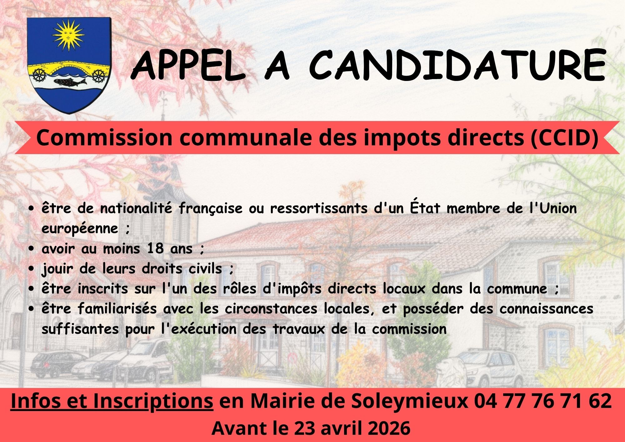 Appel à candidature