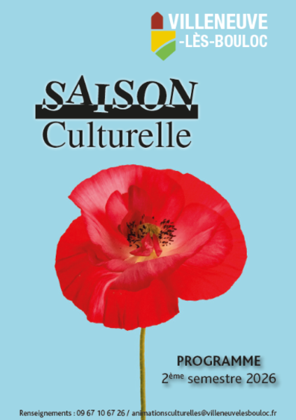 SAISON CULTURELLE 2ND SEMESTRE 2026 (06/07/2026
                                -
                                31/12/2026)