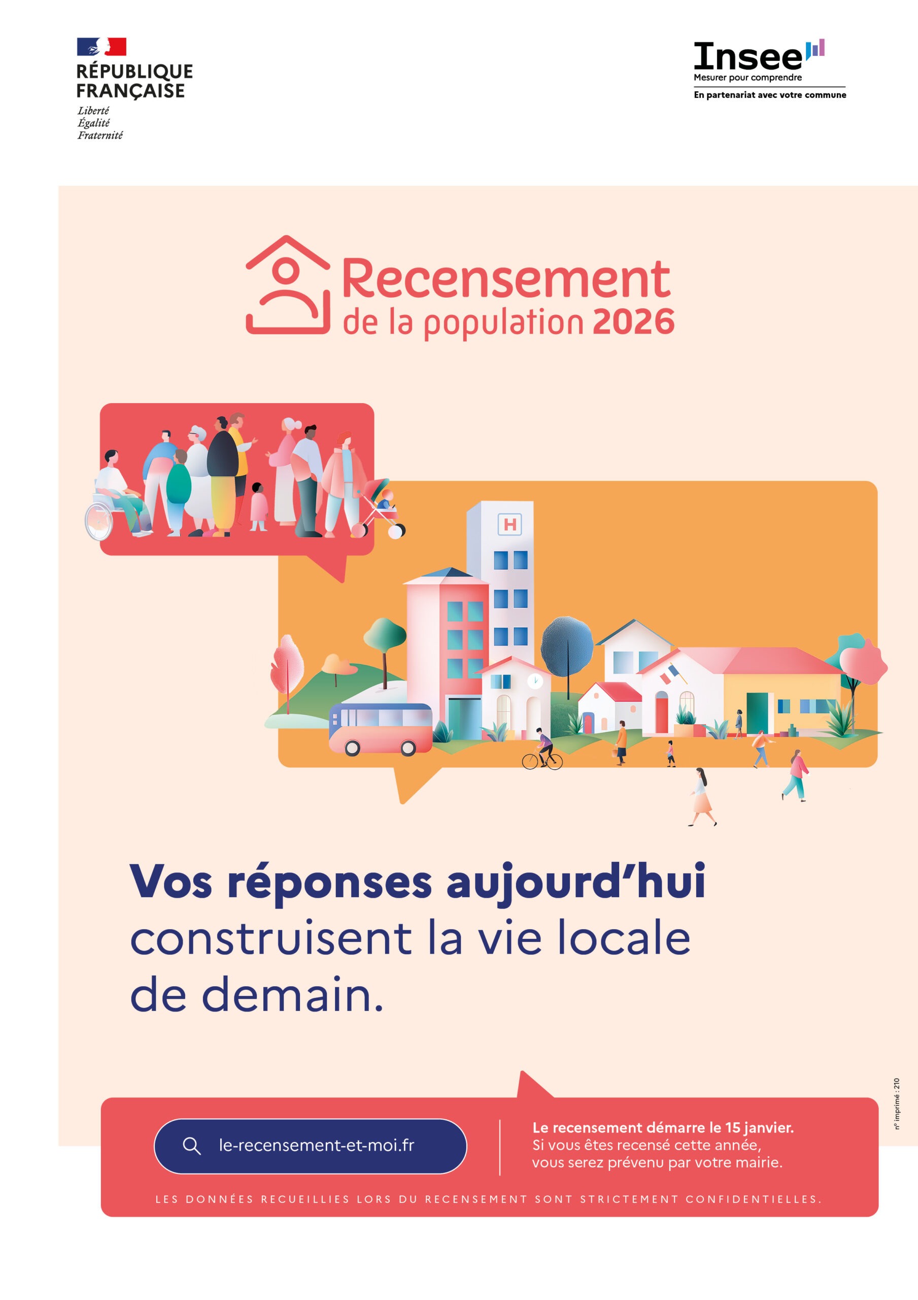 Le recensement de la population est de retour !