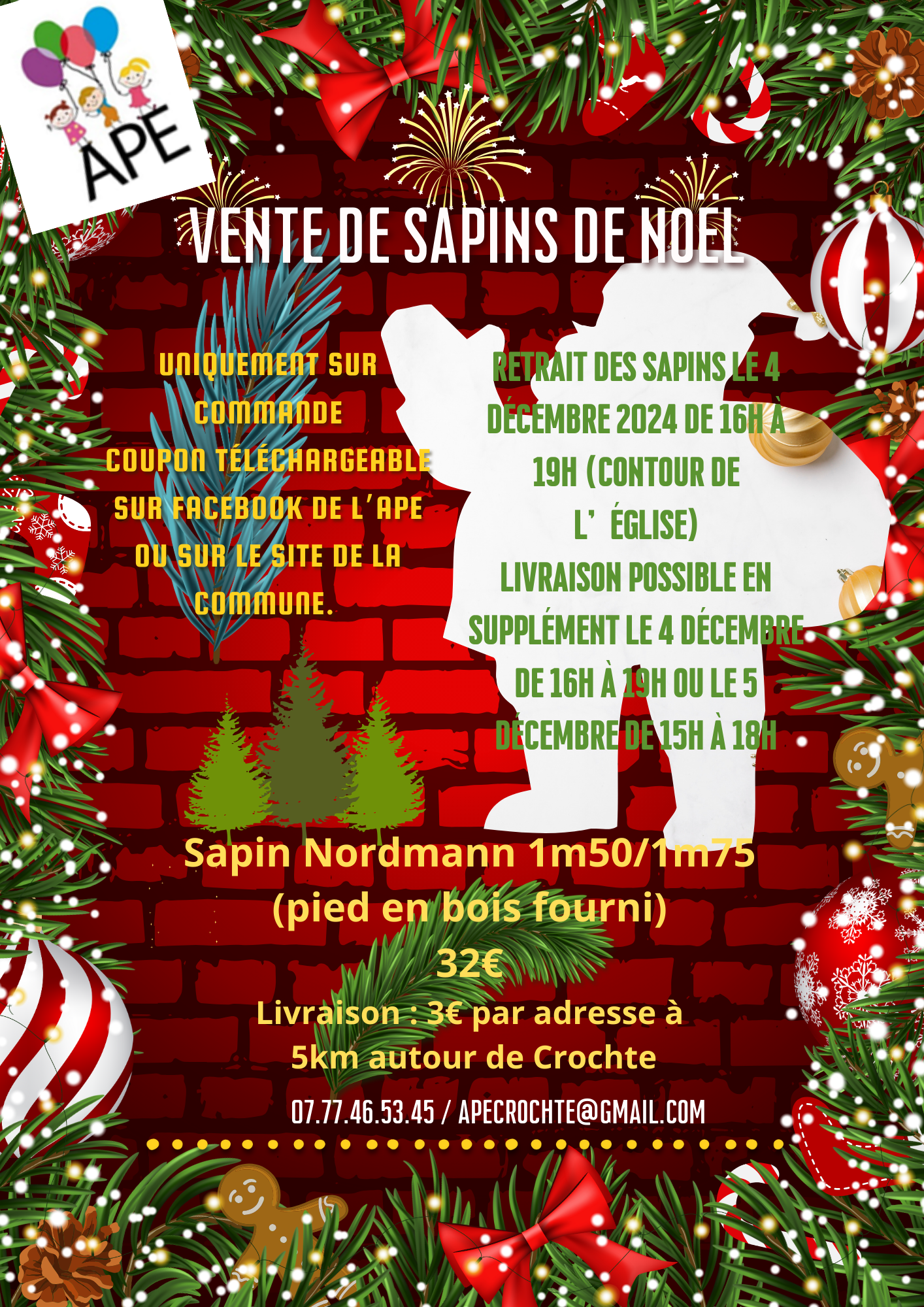 Affiche Vente de sapins de Noël.png