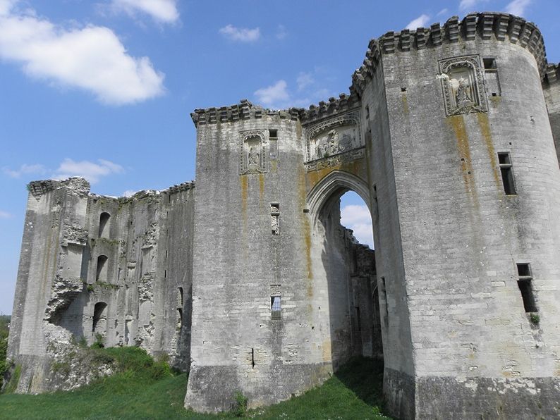 façade château