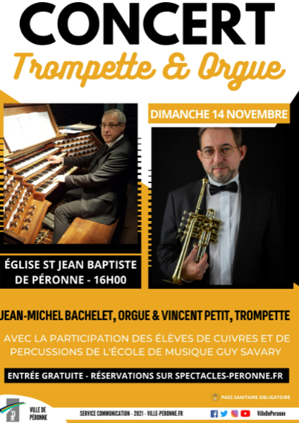 Concert trompette et orgue (14/11/2021
                                -
                                14/11/2021)