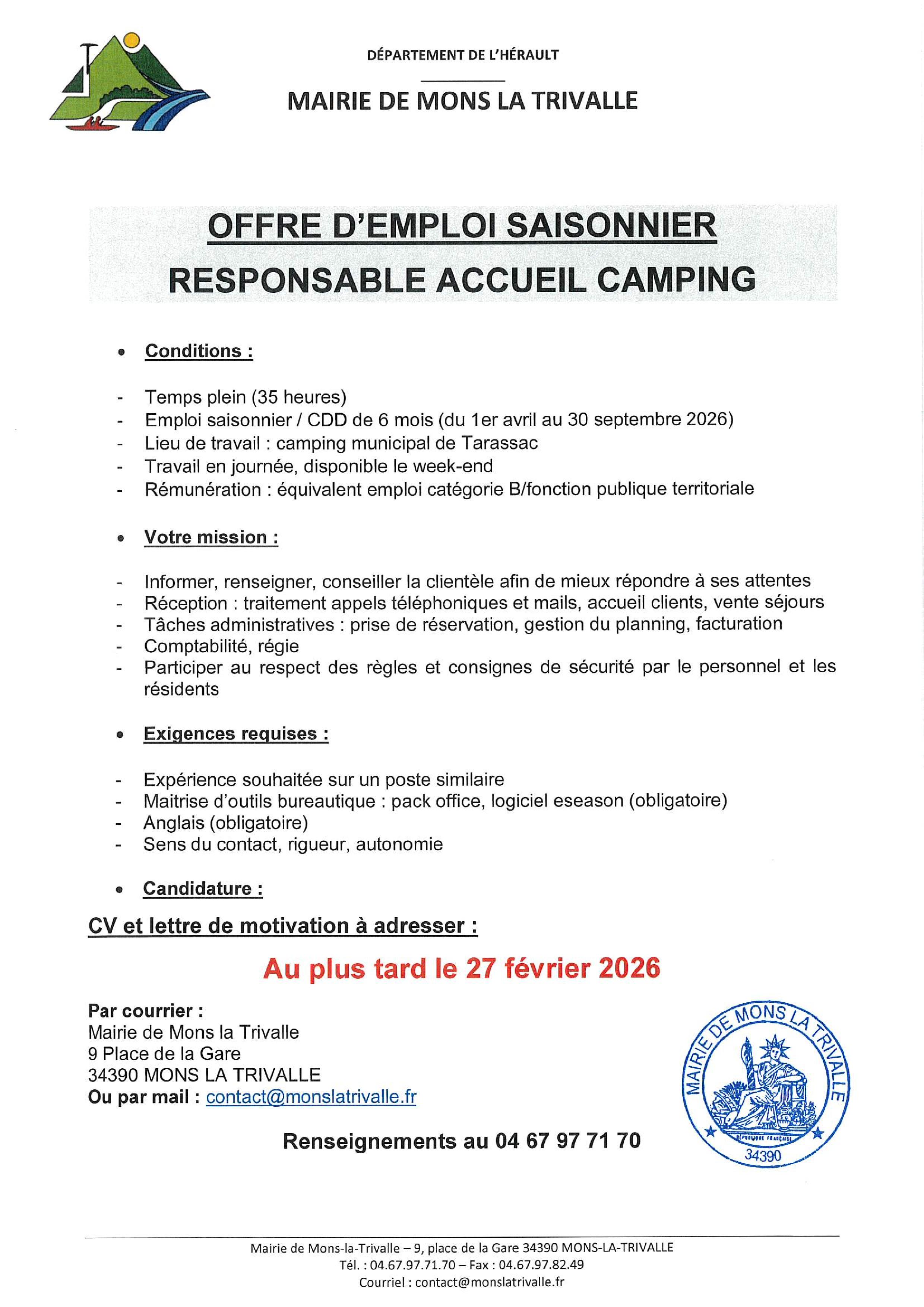 CAMPING MUNICIPAL LE CLAPS OFFRE EMPLOI RESPONSABLE ACCUEIL.jpg