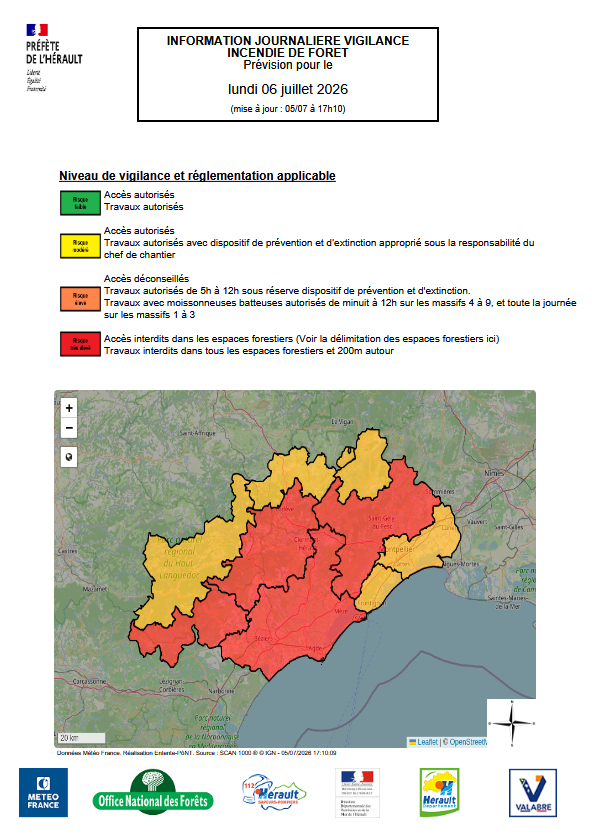vigilance incendie