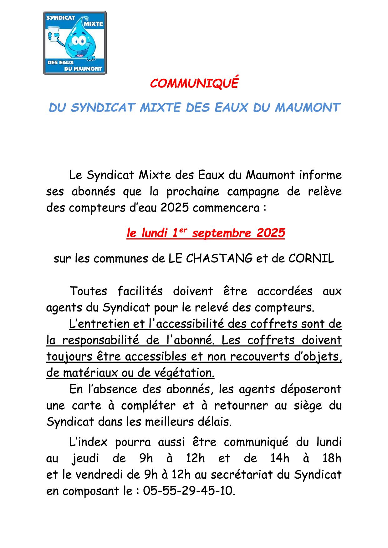 COMMUNIQUE releve des compteurs d-eau de LE CHASTANG et CORNIL.jpg