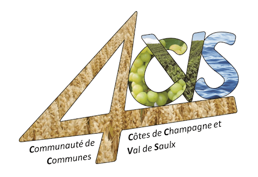 Logo Communauté de Communes Côtes de Champagne et Val de Saulx (4CVS)