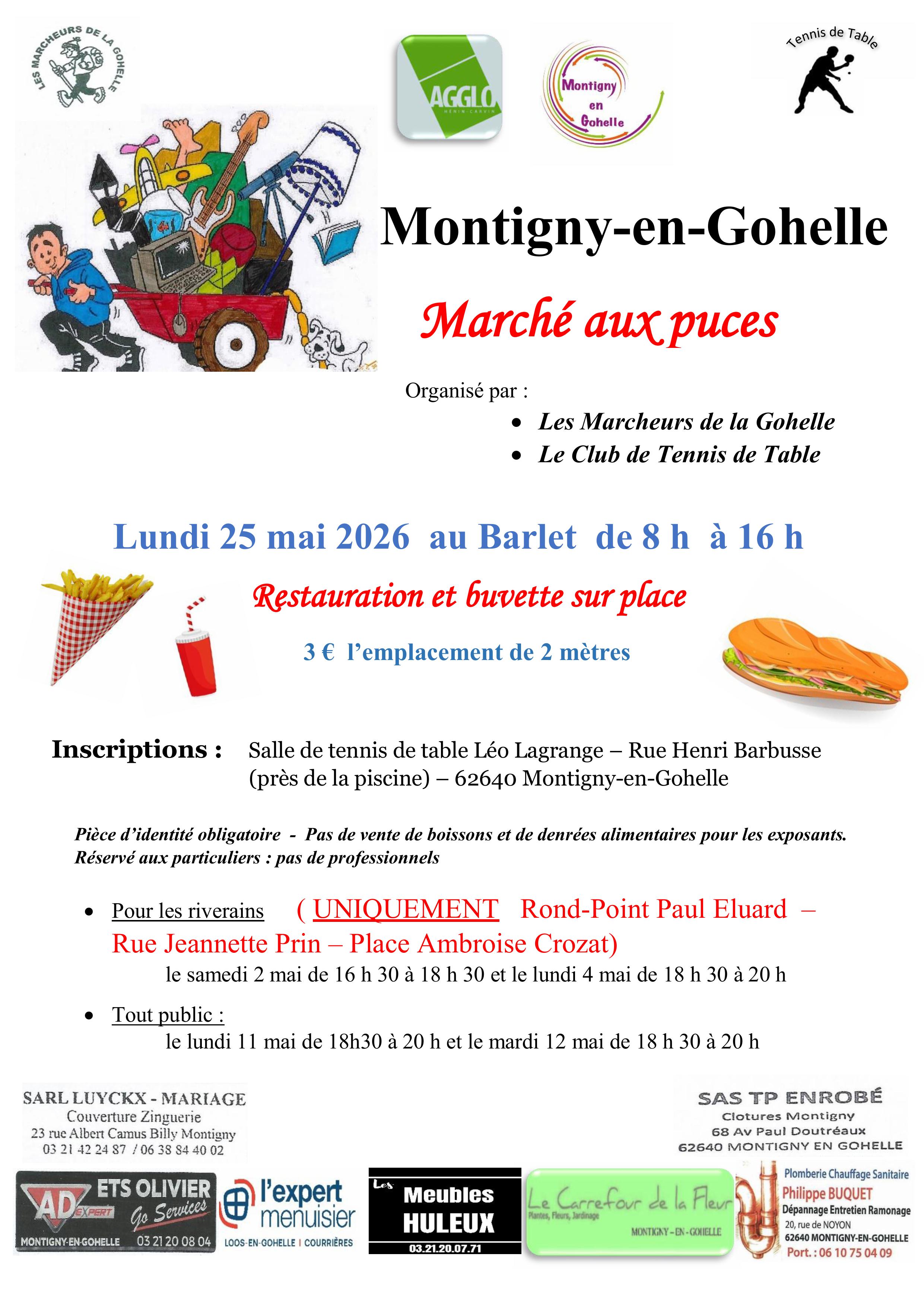 Marché aux puces 2026