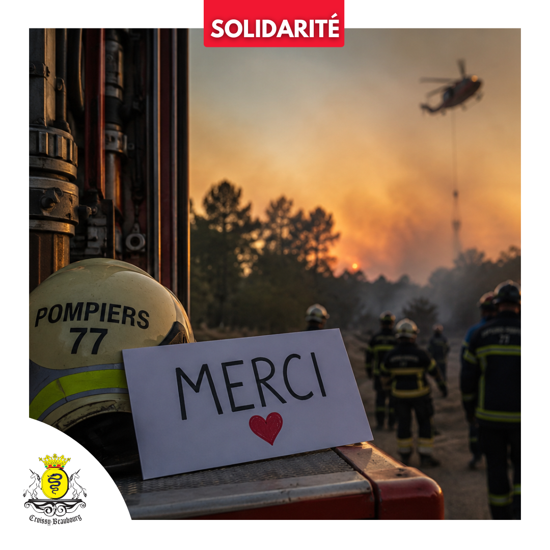 merci aux pompiers