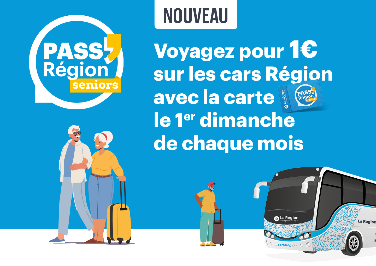 Cars Région pour 1 euro le trajet