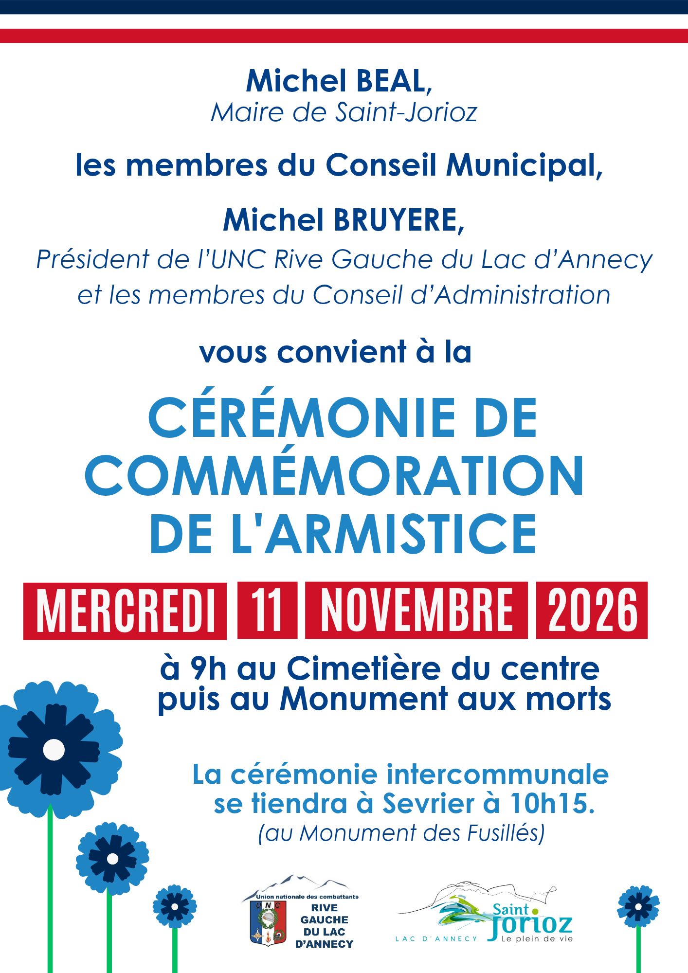 Affiche - Cérémonie de commémoration - 11 novembre 2026.jpg
