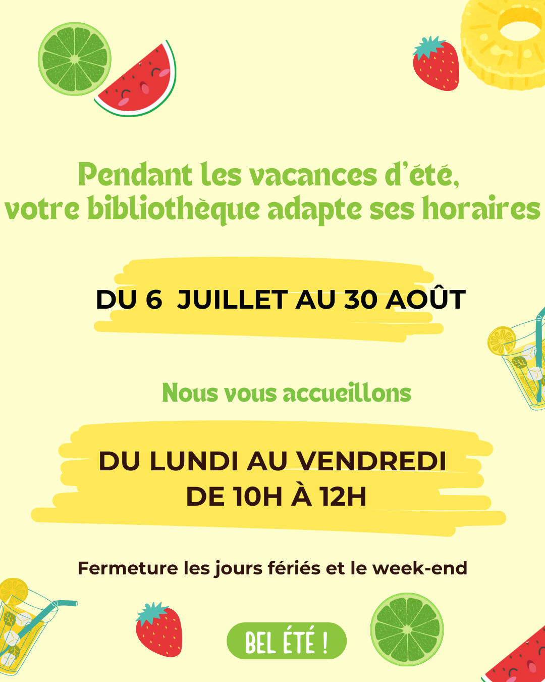 2026-07 et 08 - Horaires d_été - BIBLIOTHEQUE.png