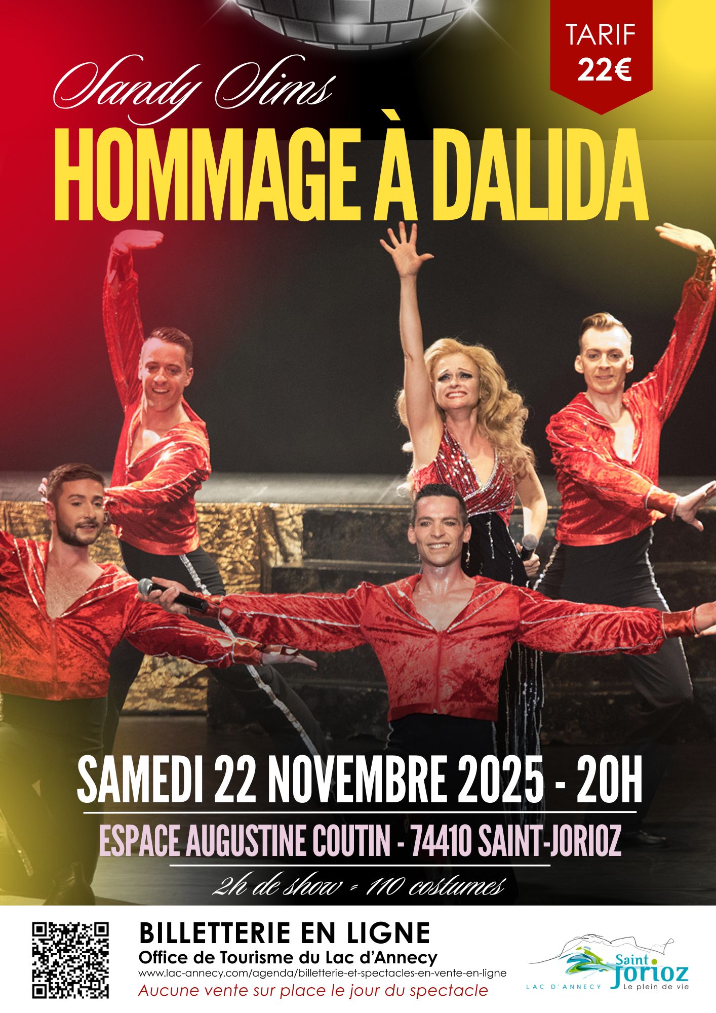 Affiche - Show Hommage à Dalida - Samedi 22 novembre 2025.jpg