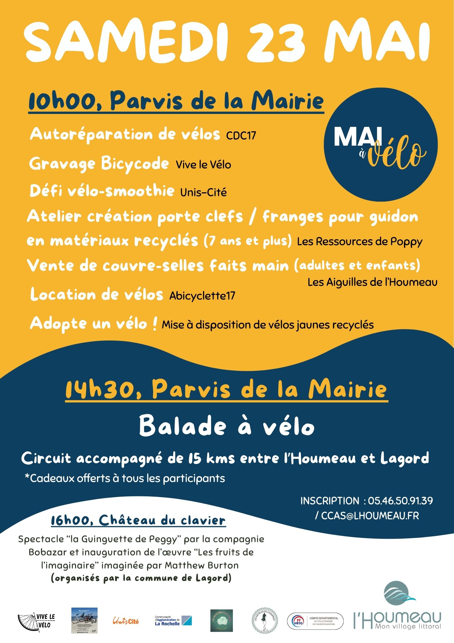 flyer mai à vélo 23 mai