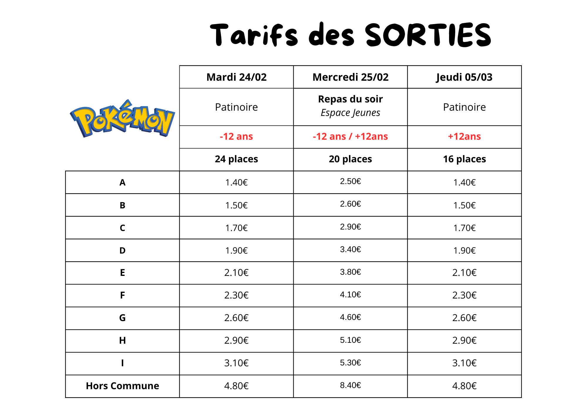 TARIFS SORTIES VACANCES FEVRIER 26.png