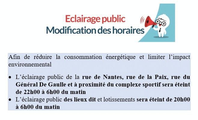 ECLAIRAGE PUBLIC - SOBRIETE ENERGITIQUE -