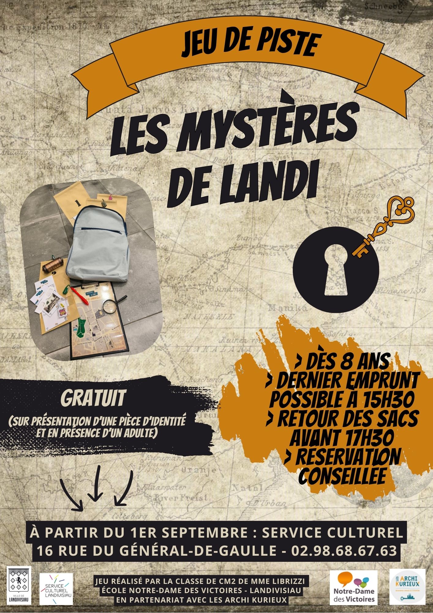 Affiche Mystères de Landi
