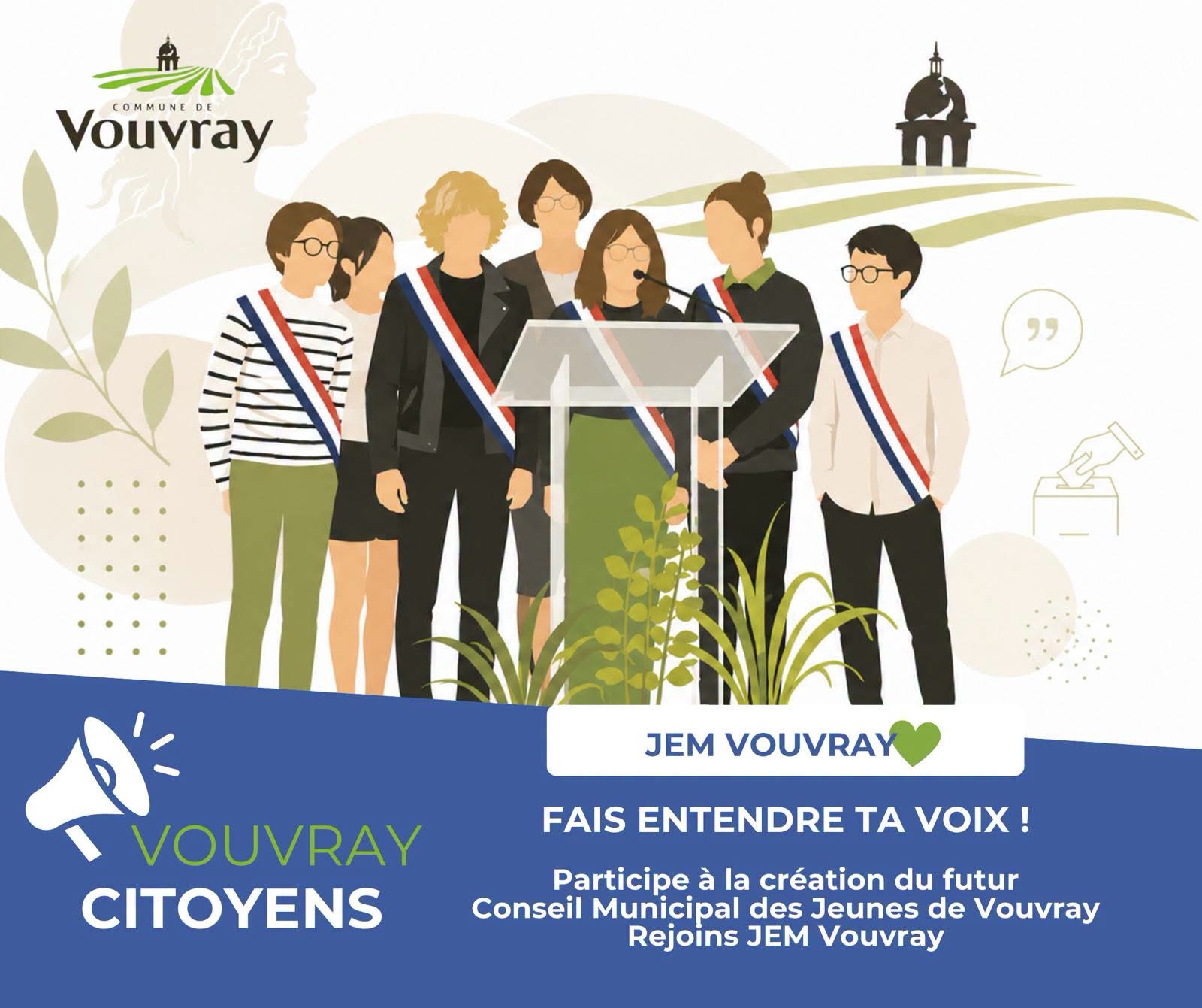 Affiche du conseil municipal des jeunes