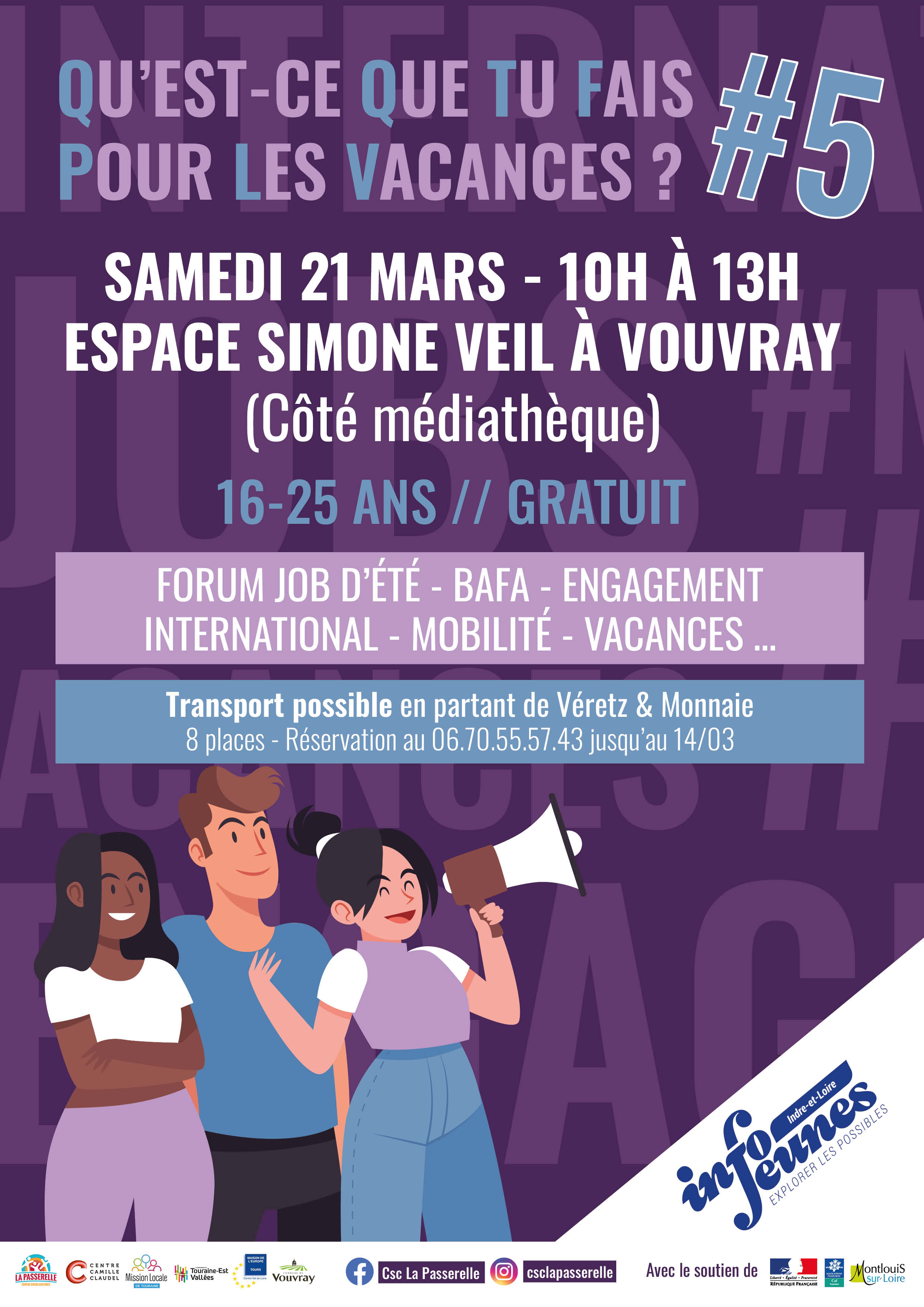 Affiche de la cinquième édition de la manifestation 