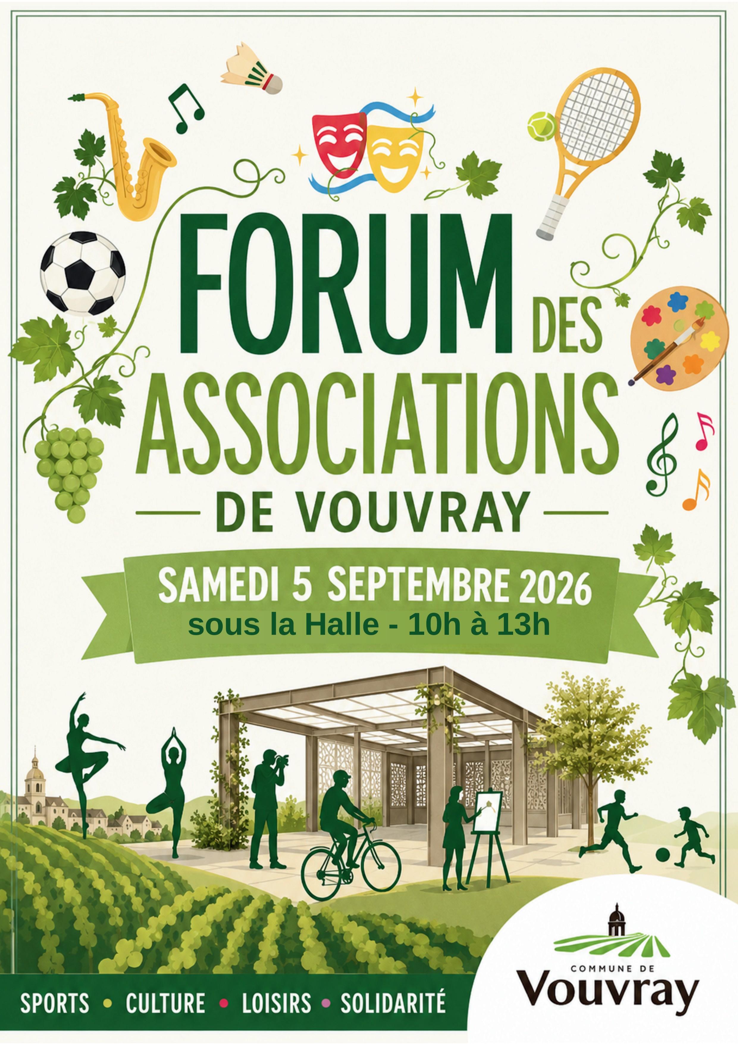 Affiche du forum des associations 2026