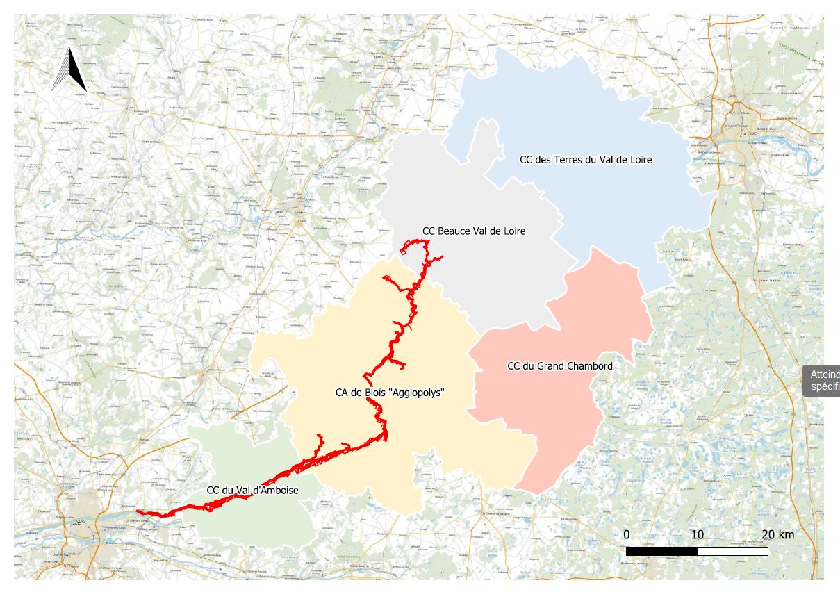 Atlas des parcelles concernées