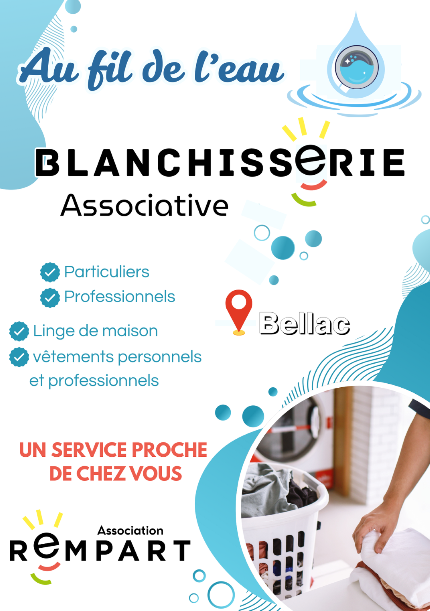 Service de blanchisserie