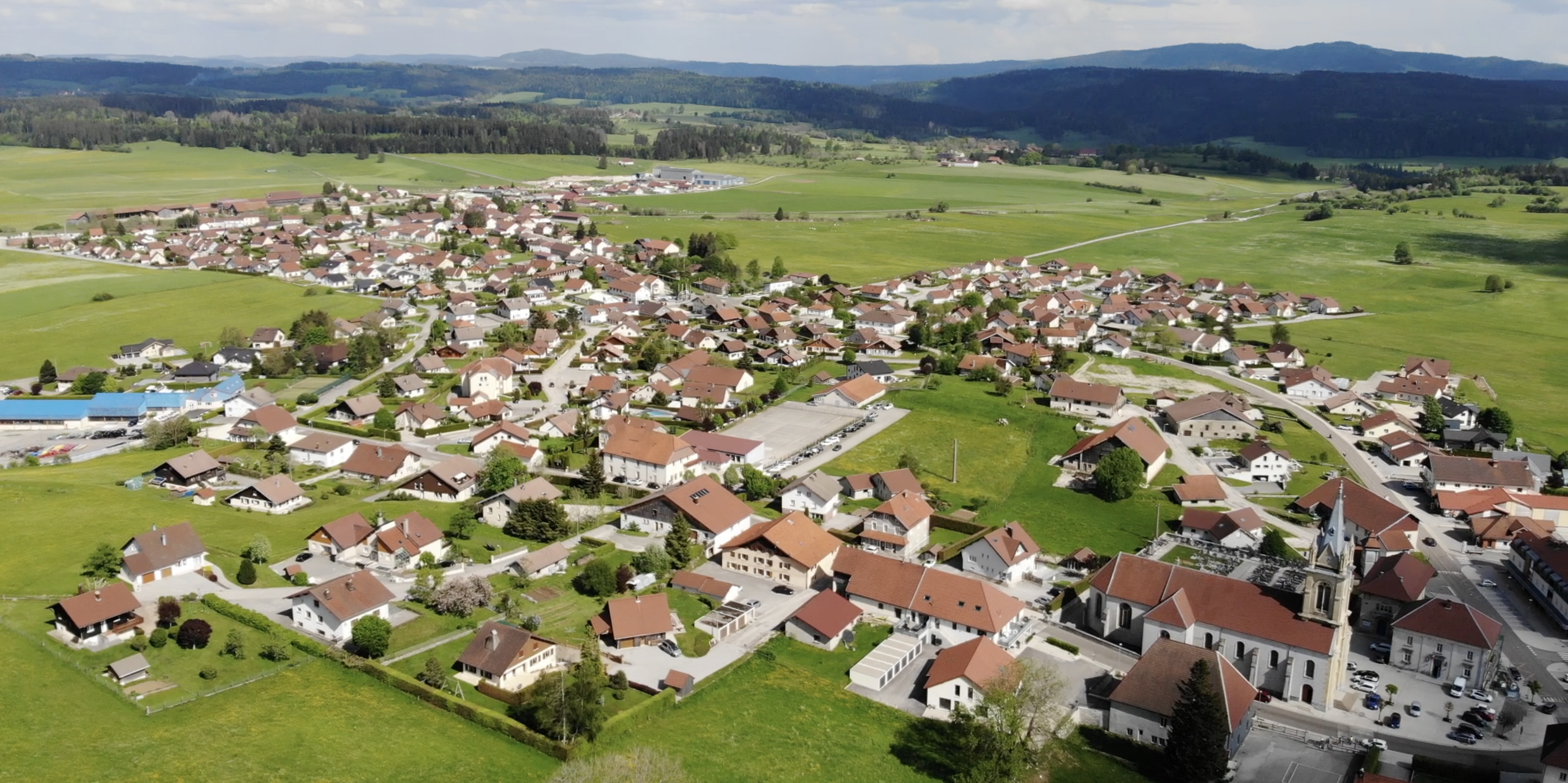 vue de la route de la montagne