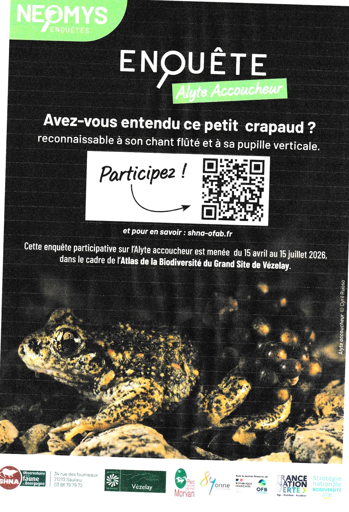 ATLAS BIODIVERSITE GRAND SITE DE VEZELAY