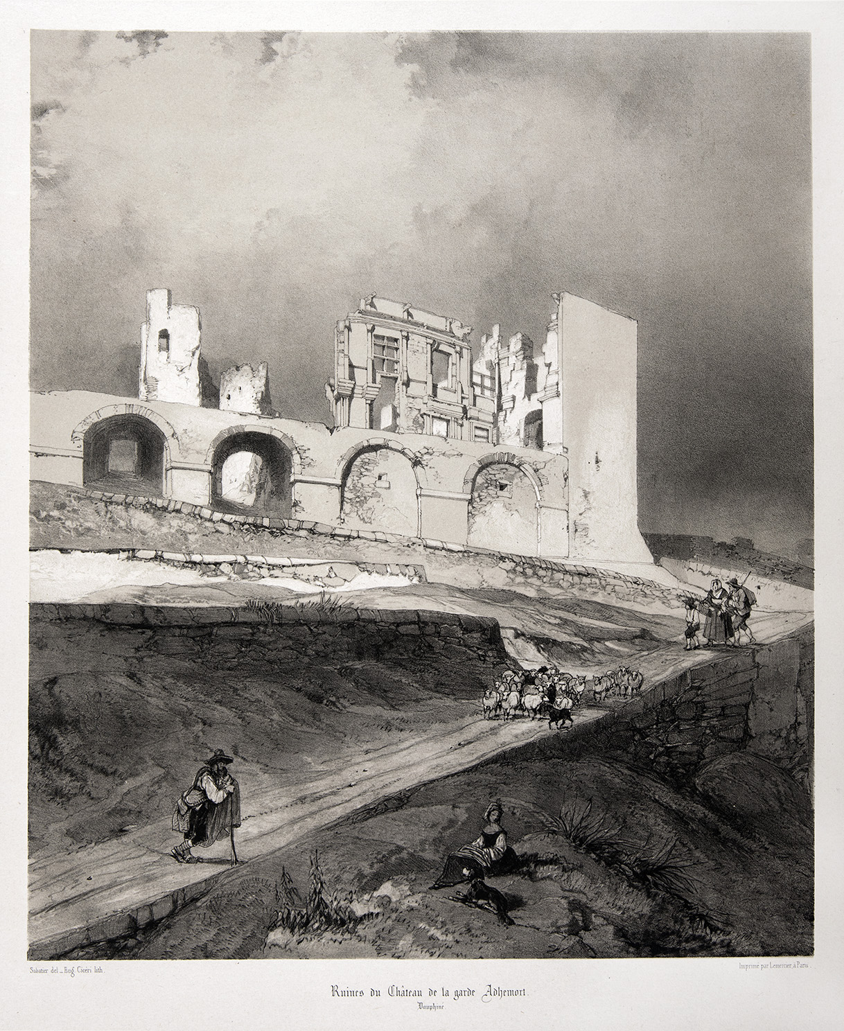 LGA - Chateau Escalin gravure Taylor 1854.jpg