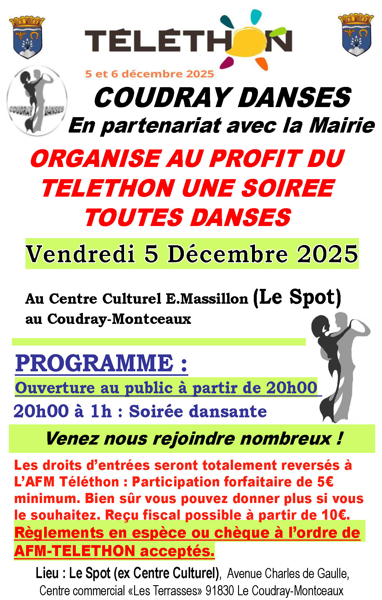Affiche Téléthon 2025 - Coudray Danses.jpg