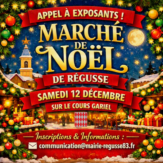 Affiche appel à exposants marché Noël V1.png