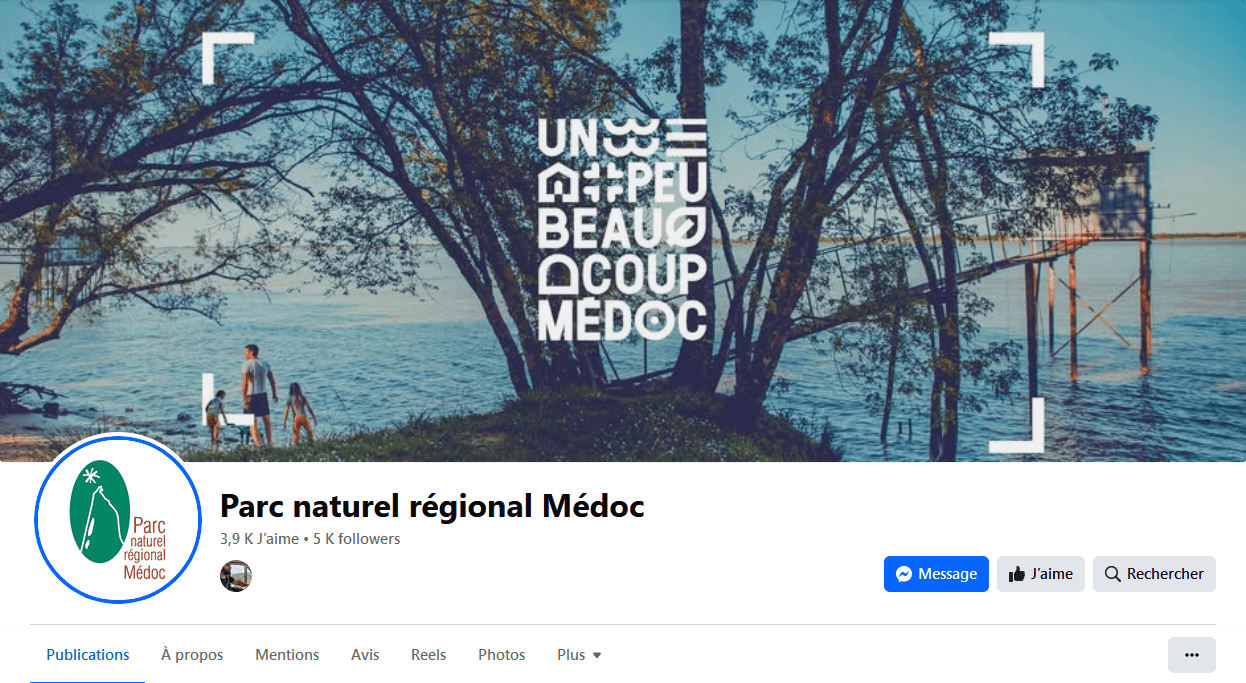 PNR Facebook_capture d'écran