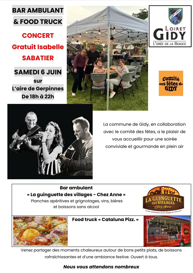 LE BAR à vin/bières, caviste ambulant à GIDY