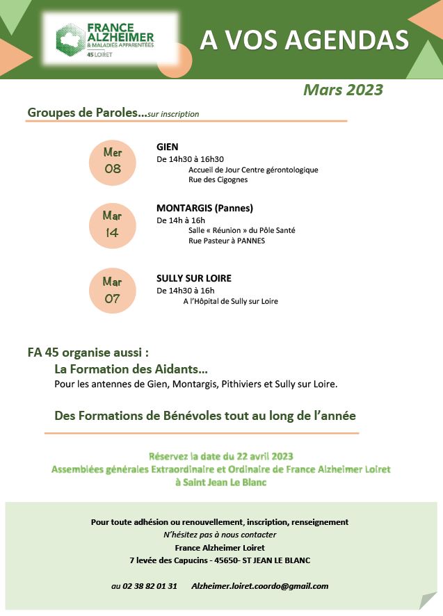 A vos agendas Mars 2023 France Alzheimer.JPG