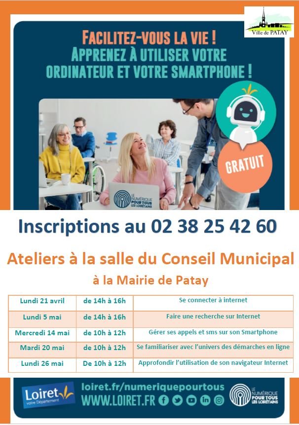 Affiche ateliers numérique mai 2025 PATAY.JPG