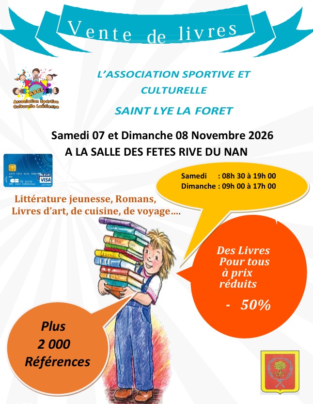 vente de livres Saint Lyé La Forêt  les 07 et 08 novembre 2026.jpg