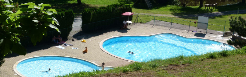 Bandeau piscine camping