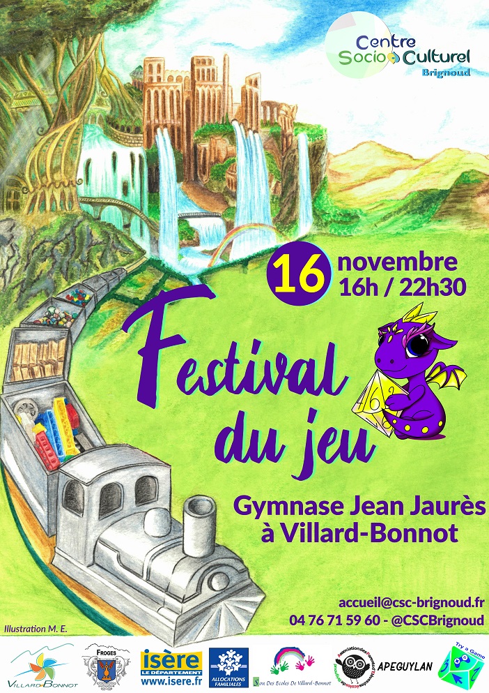 Le Festival du Jeu LE SOU DES ECOLES DE VILLARDBONNOT