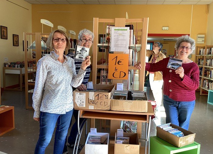 Bibliothèque - Vente CD