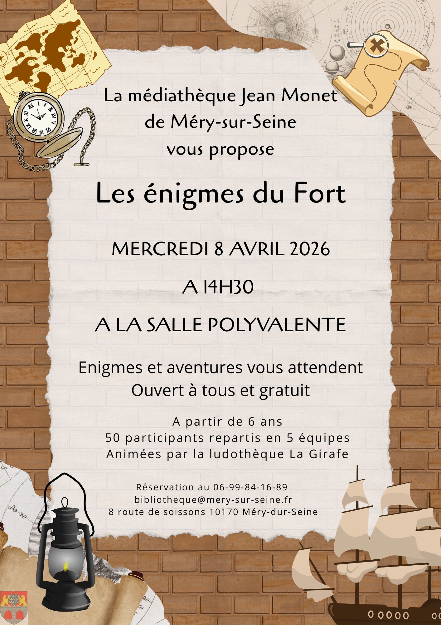Média - Les énigmes du fort