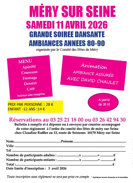SOIREE 80 BULLETIN