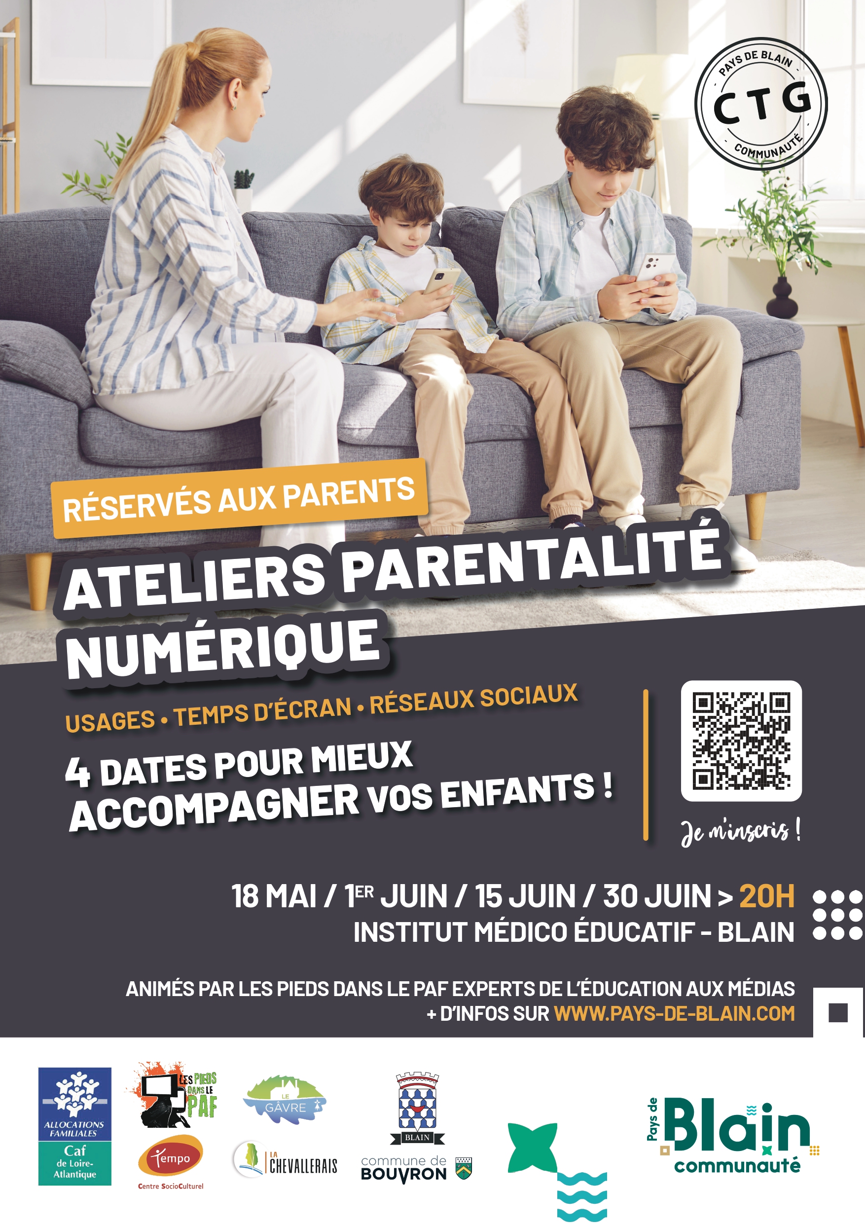Atelier n°1 : Être parent à l’ère du numérique